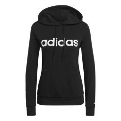 Bluza z Kapturem Essentials Logo Rozmiar XS Czarny - GL0635. Białe bluzy damskie Adidas, xs, bez wzorów, z kapturem. Za 199.00 zł.