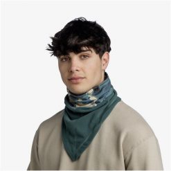 Komin na szyję BUFF Mountain Emre. Żółte kominy damskie Buff, bez wzorów, z elastanu. Za 129.99 zł.