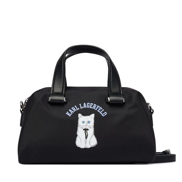 Torebka KARL LAGERFELD. Czarne torebki klasyczne damskie KARL LAGERFELD, bez dodatków. Za 779.99 zł.