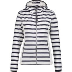 Bluza z kapturem Luhta Ilvessalo - biały. Białe bluzy damskie Luhta, na zimę, xs, bez wzorów, z polaru, z kapturem. Za 399.00 zł.