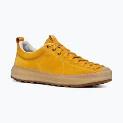 Buty SCARPA Mojito Wrap. Żółte obuwie trekkingowe damskie Scarpa, z materiału, bez zapięcia. Za 699.99 zł.