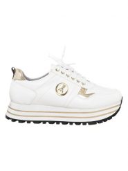 Patrizia Pepe Sneakersy w kolorze białym rozmiar: 37. Białe obuwie sportowe damskie Patrizia Pepe, bez zapięcia. Za 329.42 zł.