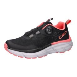 Buty turystyczne damskie niskie CMP Rahmsy FitGo. Czarne obuwie trekkingowe damskie CMP, z gumy, bez zapięcia. Za 299.00 zł.