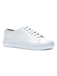 Comfortfusse Skórzane sneakersy w kolorze białym rozmiar: 36. Białe obuwie sportowe damskie Comfortfüße, ze skóry, bez zapięcia. Za 180.06 zł.