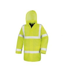 Kurtka parka o wysokiej widoczności Result. Żółte parki damskie RESULT, xl, z polaru, bez kaptura. Za 226.00 zł.
