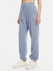 Tommy Hilfiger Spodnie dresowe UW0UW05793 Niebieski Regular Fit. Niebieskie spodnie dresowe damskie Tommy Hilfiger, s, bez wzorów, z bawełny. Za 179.99 zł.