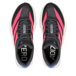 Buty do biegania adidas. Czarne obuwie sportowe damskie Adidas, bez zapięcia, do biegania. Za 699.99 zł.