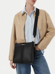 MEXX Torebka CEO-MEXX-S-017-10 Czarny. Czarne listonoszki damskie Mexx, bez wzorów, ze skóry, bez dodatków. Za 219.99 zł.