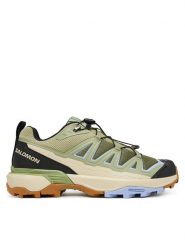 Salomon Trekkingi X Ultra 360 Edge L49097300 Zielony. Zielone obuwie trekkingowe damskie Salomon, z materiału, bez zapięcia. Za 579.99 zł.