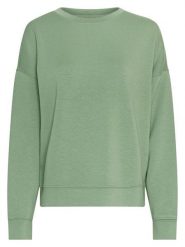 MOSS COPENHAGEN Bluza "Ima Q" w kolorze jasnozielonym rozmiar: XS/S. Zielone bluzy damskie Moss Copenhagen, s, bez wzorów, z wiskozy, bez kaptura. Za 165.71 zł.