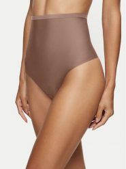 Triumph Stringi Shape Smart 10209535 Brązowy. Brązowe stringi Triumph, bez wzorów, z syntetyku. Za 72.00 zł.