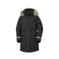 Parka damska Helly Hansen Bouvet down. Czarne parki damskie Helly Hansen, na zimę, bez kaptura. Za 2,318.25 zł.