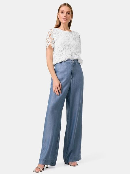 Gerry Weber Dżinsy - Comfort fit - w kolorze niebieskim rozmiar: 40. Niebieskie jeansy damskie Gerry Weber, z podwyższonym stanem. Za 157.35 zł.