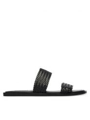 Gant Klapki 32561260 Czarny. Czarne klapki damskie Gant, bez wzorów, ze skóry, bez obcasa, bez zapięcia. Za 589.99 zł.