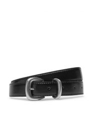Calvin Klein Pasek Damski Sarah 2 Piece Logo Buckle Belt 25Mm LV04K7012G Czarny. Czarne paski damskie Calvin Klein, bez wzorów, ze skóry. Za 159.99 zł.