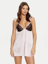 Guess Halka O5RG23 WGXR0 Różowy Regular Fit. Czerwone bielizna korygująca Guess, z aplikacjami, z syntetyku. Za 289.99 zł.