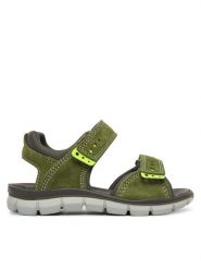 Primigi Sandały 1397322 M Zielony. Zielone sandały chłopięce Primigi, ze skóry, bez zapięcia. Za 209.99 zł.