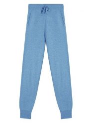 AUTHENTIC CASHMERE Kaszmirowe spodnie "Ferrand" w kolorze błękitnym rozmiar: L. Niebieskie spodnie dresowe damskie AUTHENTIC CASHMERE, na lato, l, bez wzorów, z dresówki. Za 489.45 zł.