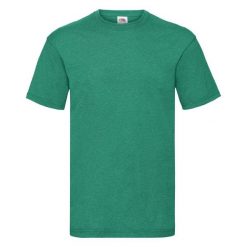 T-shirt Fruit Of The Loom Valueweight Adult Green Jaspeado. Czarne t-shirty damskie Fruit of the Loom, bez wzorów, z bawełny, bez kołnierzyka. Za 150.99 zł.