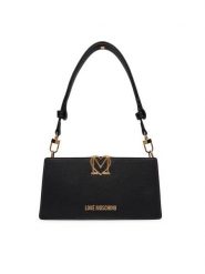 LOVE MOSCHINO Torebka JC4128PP1OLM0000 Czarny. Czarne torebki klasyczne damskie Love Moschino, ze skóry, bez dodatków. Za 879.99 zł.