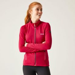 Kurtka damska Highton Lite III. Czerwone kurtki sportowe damskie Regatta, xl, bez wzorów, z materiału, bez kaptura. W wyprzedaży za 89.99 zł.