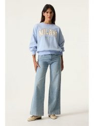 Garcia Bluza w kolorze błękitnym rozmiar: M. Niebieskie bluzy damskie Garcia, m, bez wzorów, bez kaptura. Za 194.95 zł.