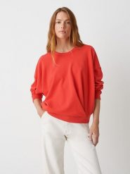 OPUS Bluza w kolorze czerwonym rozmiar: 42. Czerwone bluzy damskie Opus, bez wzorów, z bawełny, bez kaptura. Za 158.10 zł.