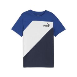 Puma Koszulka Power 67924814. Niebieskie bluzki damskie Puma, bez wzorów, sportowe, bez kołnierzyka, bez ramiączek. Za 67.99 zł.