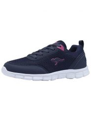 Kangaroos Sneakersy "K-RF Bethy" w kolorze granatowym rozmiar: 39. Niebieskie obuwie sportowe damskie KangaROOS, bez zapięcia. Za 122.96 zł.