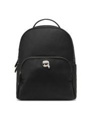 KARL LAGERFELD Plecak A1W30126 Czarny. Czarne plecaki KARL LAGERFELD, bez wzorów, z materiału. Za 649.99 zł.