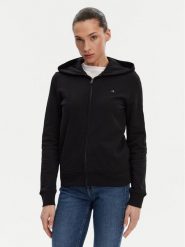 Calvin Klein Bluza K20K208426 Czarny Regular Fit. Czarne bluzy damskie Calvin Klein, s, bez wzorów, z bawełny, bez kaptura. Za 259.99 zł.