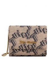Juicy Couture Portfel BIJXT8663WVP Brązowy. Brązowe portfele damskie Juicy Couture, bez wzorów, z tworzywa sztucznego. Za 159.99 zł.