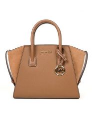 Michael Kors Skórzana torebka w kolorze karmelowym - 31 x 19 x 13 cm rozmiar: onesize. Brązowe torebki klasyczne damskie Michael Kors, z materiału, przez ramię, bez dodatków. Za 774.99 zł.