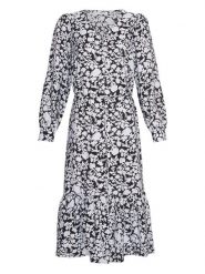 MOSS COPENHAGEN Sukienka "Della Ladonna" w kolorze czarnym rozmiar: M. Czarne sukienki damskie Moss Copenhagen, bez wzorów, bez ramiączek. Za 140.86 zł.