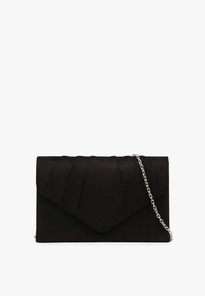 Czarna Torebka Kopertówka Vices z Marszczeniem Adeslia. Czarne torebki klasyczne damskie Renee, na ramię, małe, bez dodatków. Za 39.99 zł.