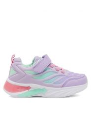 Nelli Blu Sneakersy MLK-231113 Fioletowy. Fioletowe trampki dziewczęce Nelli Blu, bez wzorów, z materiału, bez zapięcia. Za 83.99 zł.