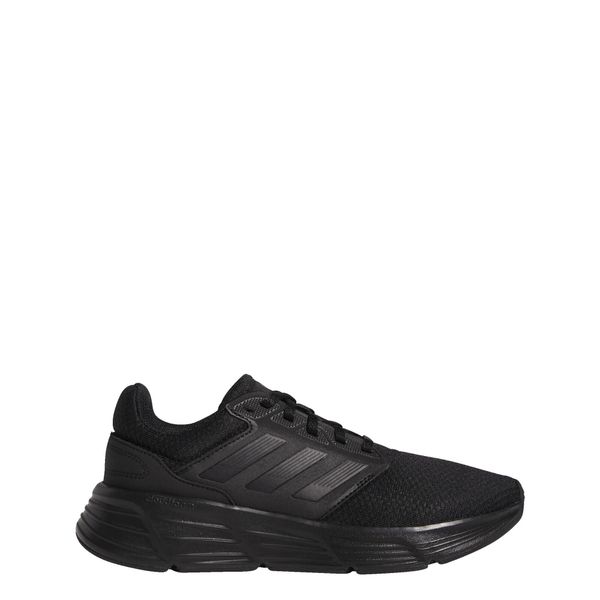 Buty Galaxy 6. Czarne obuwie sportowe damskie Adidas, z materiału, bez zapięcia, do biegania. Za 199.00 zł.