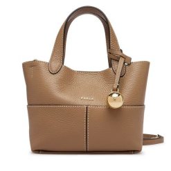 Torebka Furla. Brązowe torebki klasyczne damskie Furla, bez dodatków. Za 1,299.00 zł.