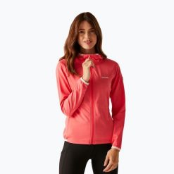 Bluza trekkingowa damska REGATTA Huntdale. Czerwone bluzy damskie Regatta, bez wzorów, bez kaptura. Za 119.99 zł.