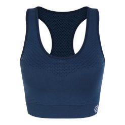 Damski Biustonosz Sportowy Dont Sweat It II. Niebieskie biustonosze sportowe damskie Dare 2b, bez wzorów. Za 82.99 zł.