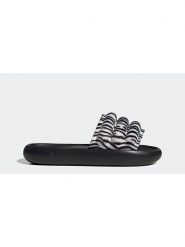 Adidas Klapki w kolorze czarnym rozmiar: 42. Czarne klapki damskie Adidas, bez wzorów, z otwartym noskiem, bez obcasa, bez zapięcia. Za 162.87 zł.