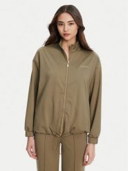 Guess Bluza V5YL09 KCX42 Brązowy Regular Fit. Brązowe bluzy damskie Guess, m, z aplikacjami, z syntetyku, bez kaptura. Za 329.99 zł.