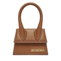 Torebka JACQUEMUS. Brązowe torebki klasyczne damskie JACQUEMUS, bez dodatków. Za 2,209.00 zł.