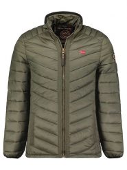 Geographical Norway Kurtka pikowana "Carliti" w kolorze oliwkowym rozmiar: XXL. Brązowe kurtki damskie Geographical Norway, xxl, bez wzorów, bez kaptura. Za 174.84 zł.