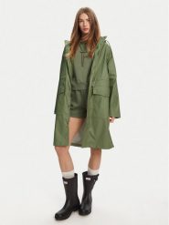 Hunter Parka Janna HARW0021242 Khaki Regular Fit. Brązowe parki damskie Hunter, m, z syntetyku, bez kaptura. Za 509.99 zł.