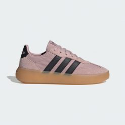Buty Barreda Decode. Brązowe obuwie trekkingowe damskie Adidas, z gumy, bez zapięcia. Za 369.00 zł.