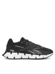 Reebok Buty do biegania Zig Dynamica 4 100026132 Czarny. Czarne obuwie sportowe damskie Reebok, ze skóry, bez zapięcia, do biegania. Za 299.99 zł.