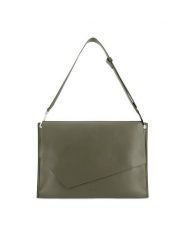 Gino Rossi Torebka CS6336 Khaki. Brązowe torebki klasyczne damskie Gino Rossi, z materiału, bez dodatków. Za 137.99 zł.