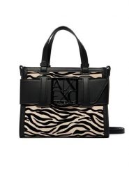 Armani Exchange Torebka XW000392 AF26445 MC149 Czarny. Czarne torebki klasyczne damskie Armani Exchange, ze skóry, bez dodatków. Za 729.99 zł.