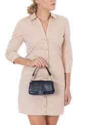 Lia Biassoni Skórzana torebka "Forgialle" w kolorze granatowym - 20 x 11 x 6 cm rozmiar: onesize. Niebieskie torebki klasyczne damskie Lia Biassoni, z materiału, bez dodatków. Za 217.99 zł.